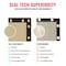 Sealtech Ultra Heavy Duty 200 GSM Privacy Fence Beige4X20 NonRecycled Polyethylene Cable Zip Ties ST-205-4X20 - alternate 7
